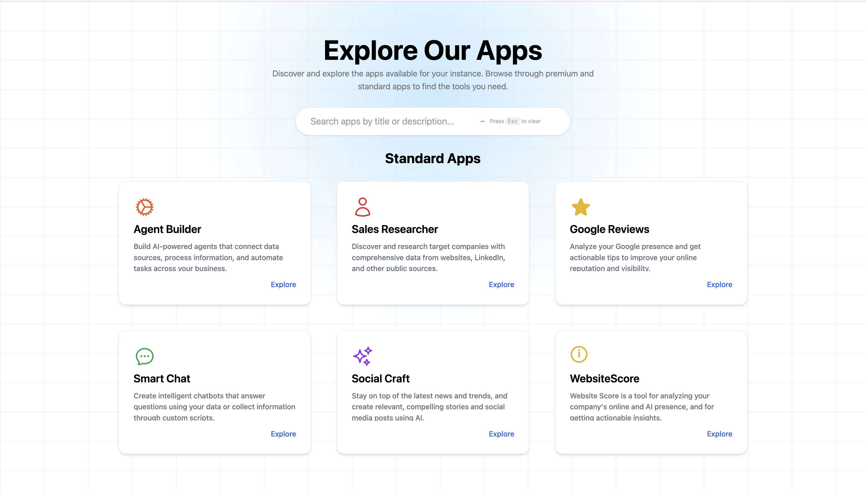 App screenshot